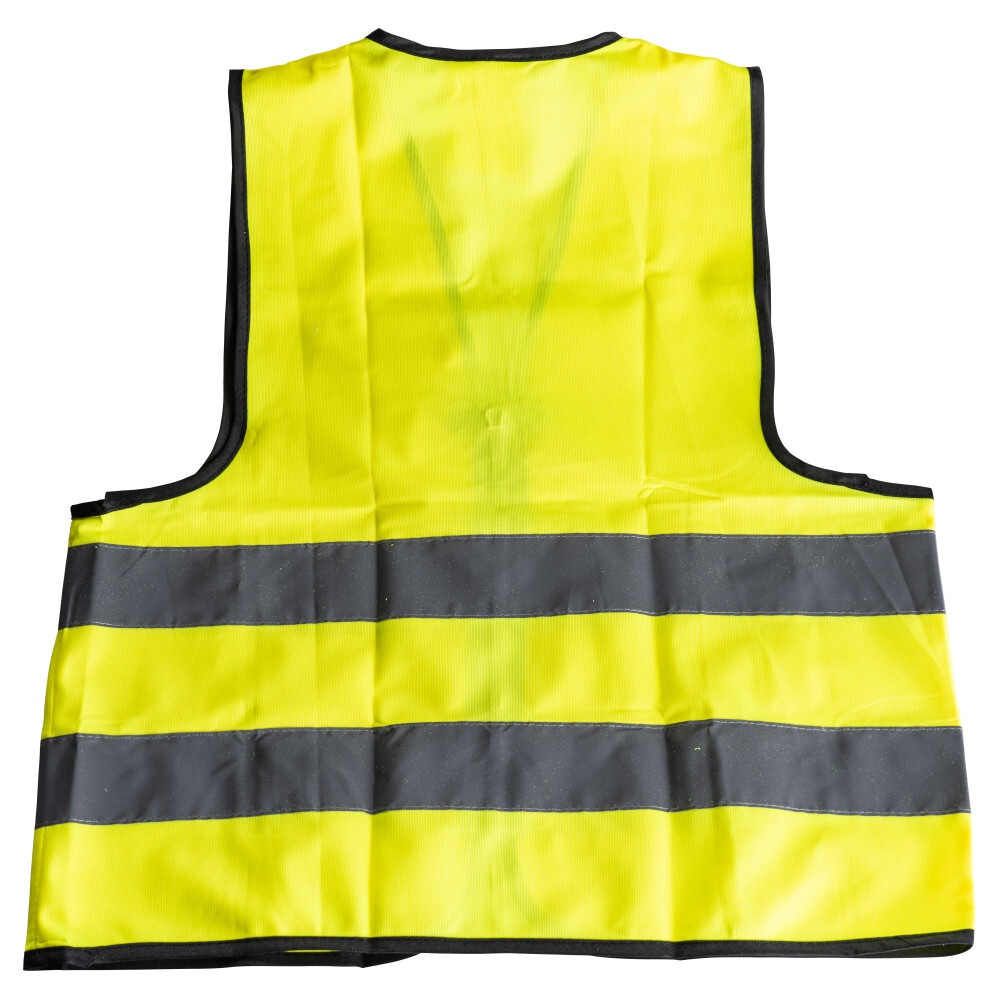 Kinder-Warnweste Größe L in Gelb aus Polyester image number 1