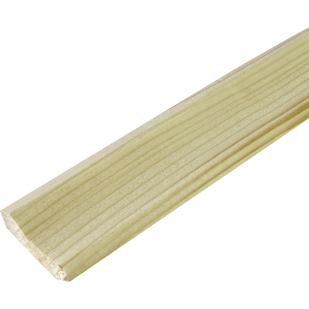 Hohlkehlleiste Kiefer 240x14x14mm