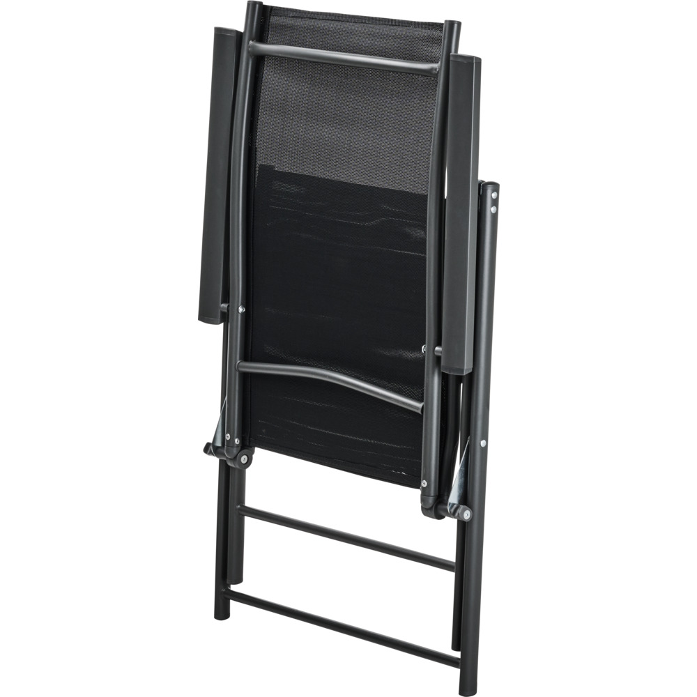 Garten-Klappsessel dunkelgrau image number 5