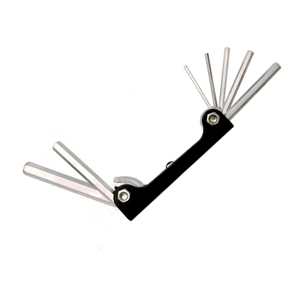 Innen-6-kant-Schlüssel im Handklapphalter "Profi" 2,5-10 mm 7-tlg.