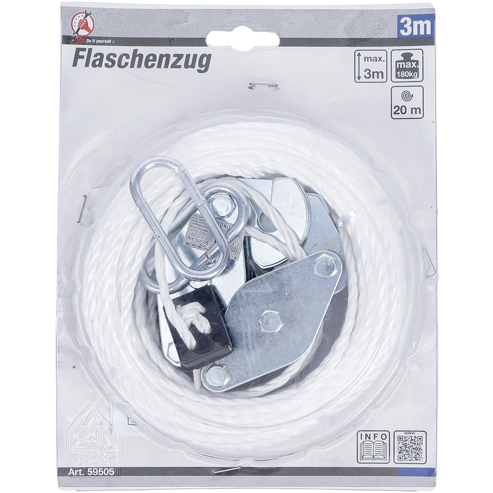 Flaschenzug 180 kg image number 2