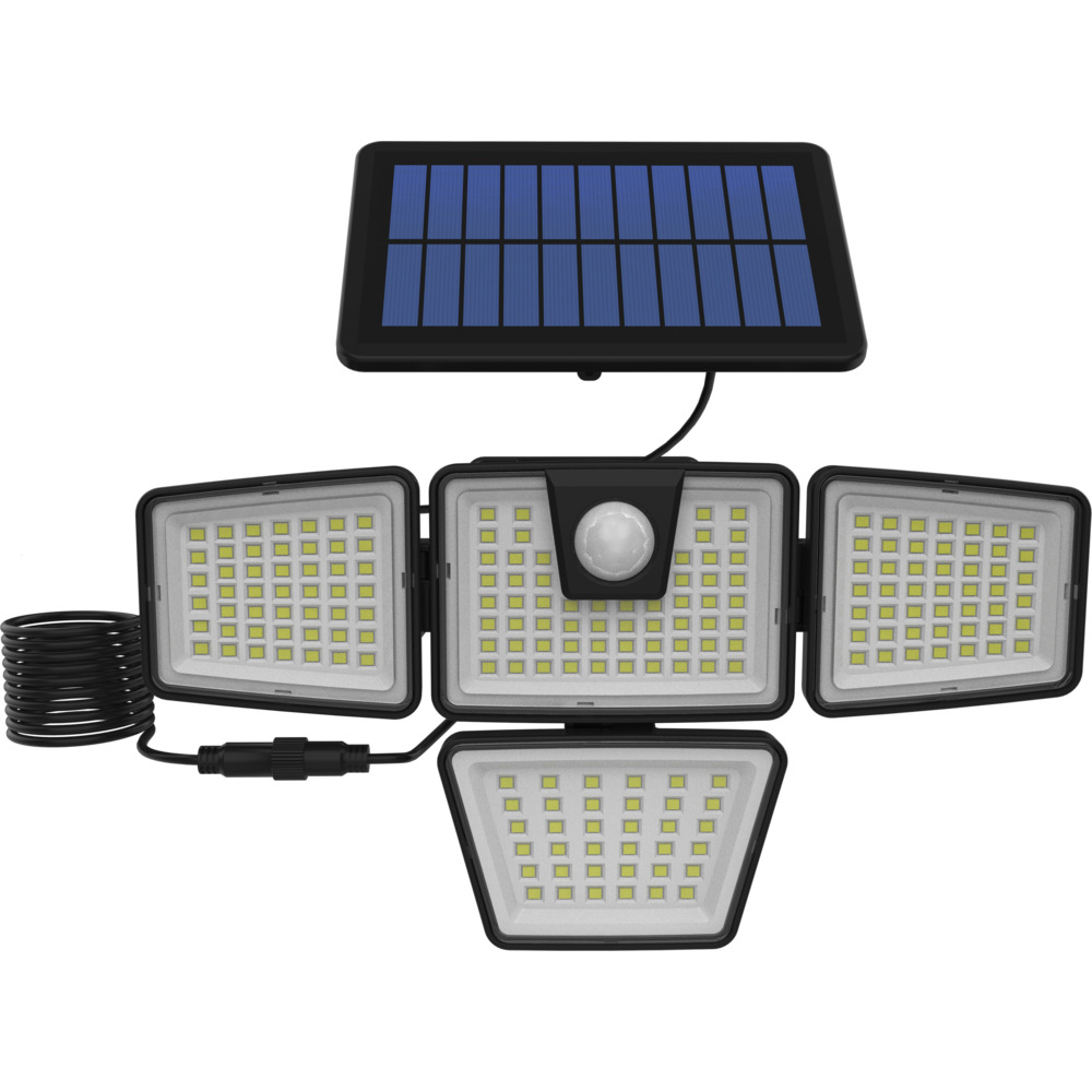 LED-Solar-Wandleuchte mit Bewegungssensor image number 0