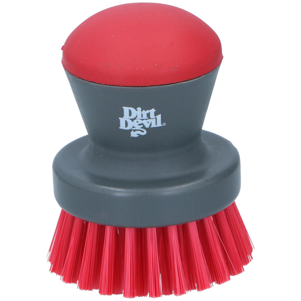 Dirt Devil Scheuerbürste rund Rot-Grau 7 x 7 cm image number 1