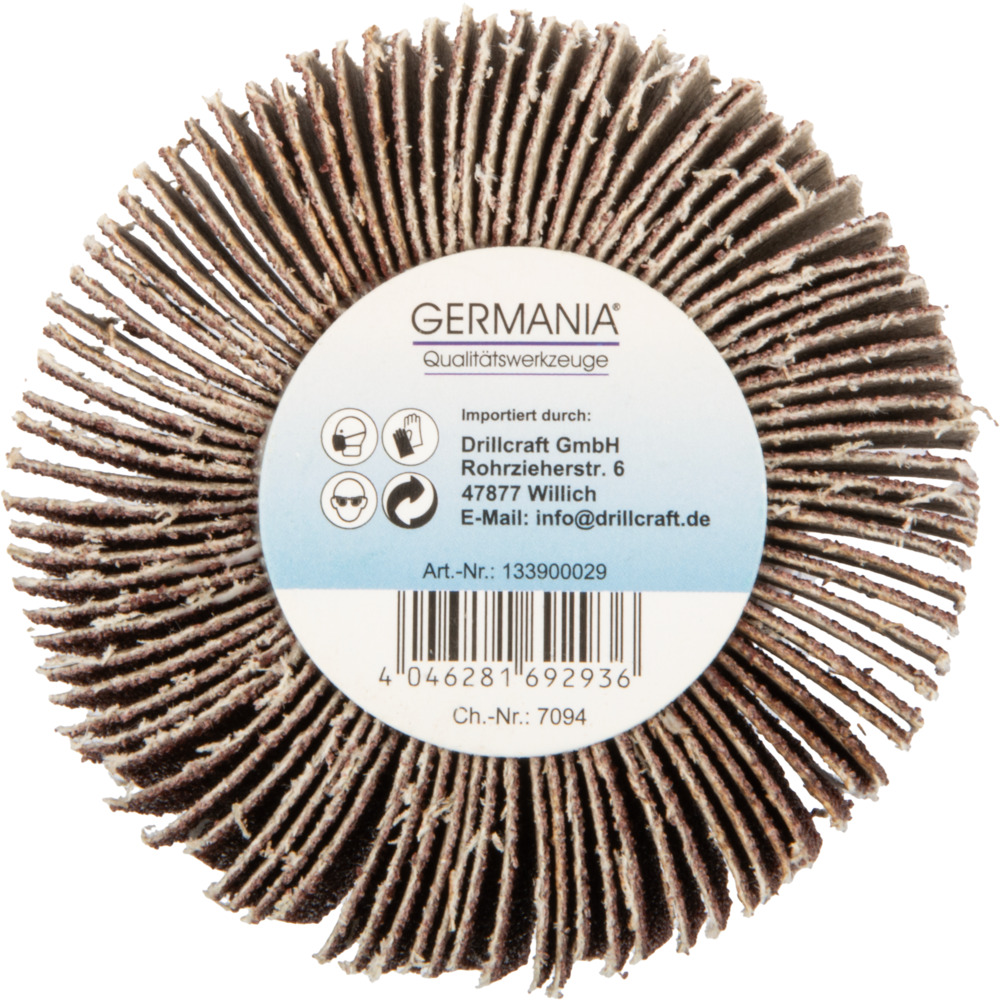 GERMANIA® Fächerschleifer Ø 80 x 30 mm K60 image number 3