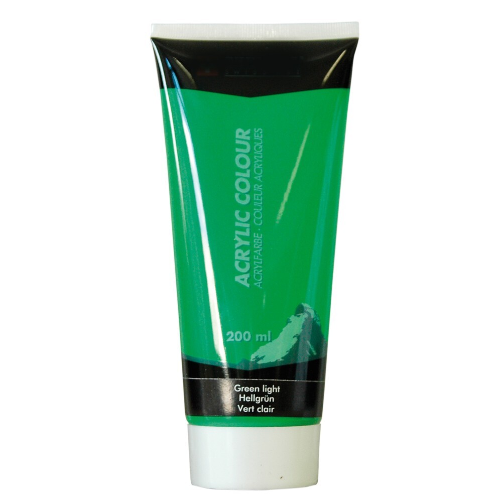 The Wall Acrylfarbe in Hellgrün 200 ml Tube
