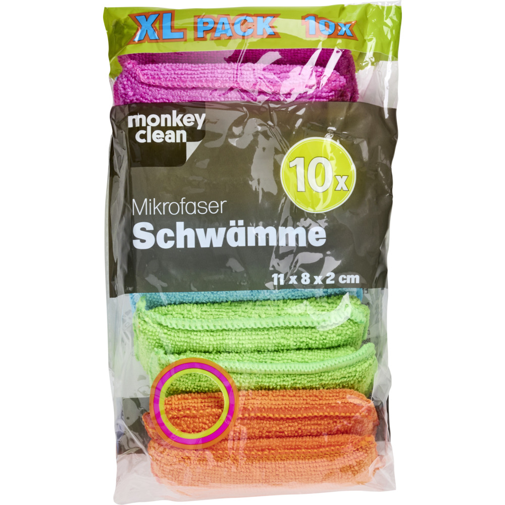 Mikrofaser Schwämme 11 x 8 x 2 cm10er Set