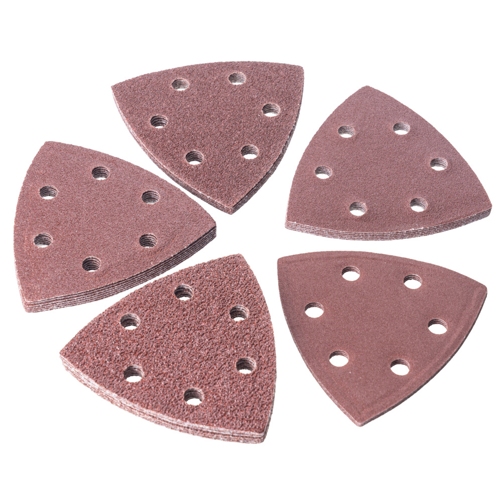 Schleifpapier-Set Delta 30-teilig 90 mm von K40-180 für Deltaschleifer