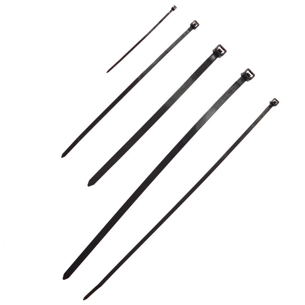 Kabelbinder-Set aus Kunststoff 250-teilig in verschiedenen Farben image number 0
