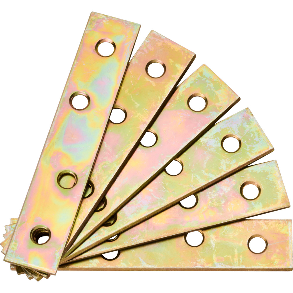 Verbindungsblech 80 x 15 mm 6 Stück
