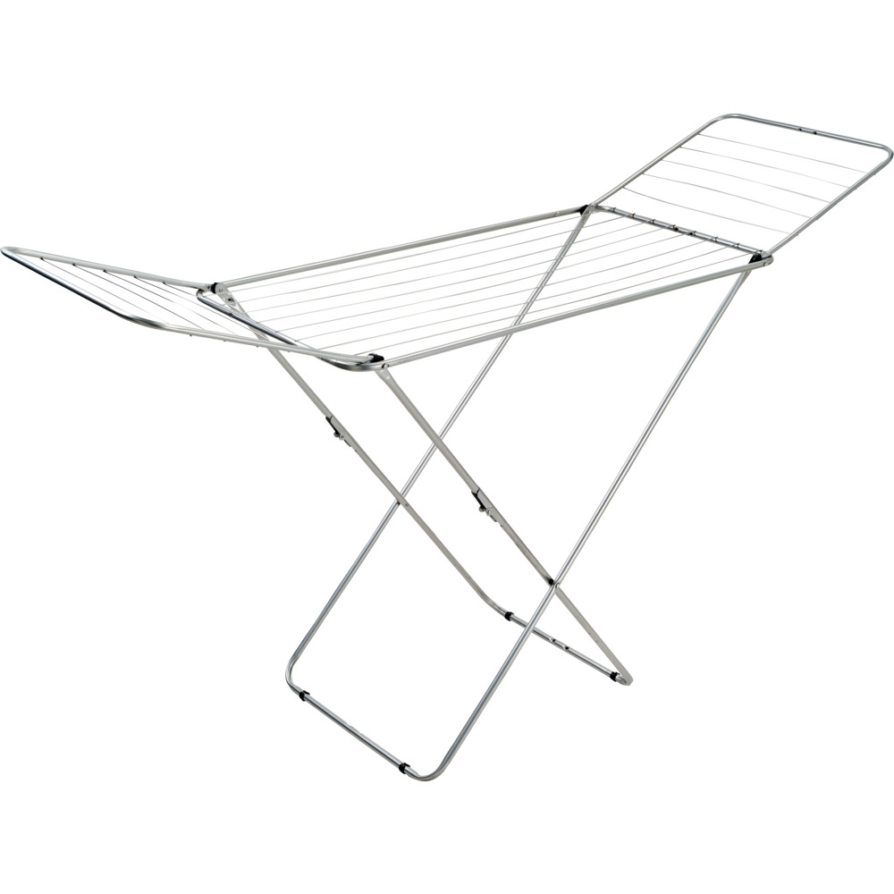 W&auml;schest&auml;nder 18m Metall silber 180x55x108 cm image number 0