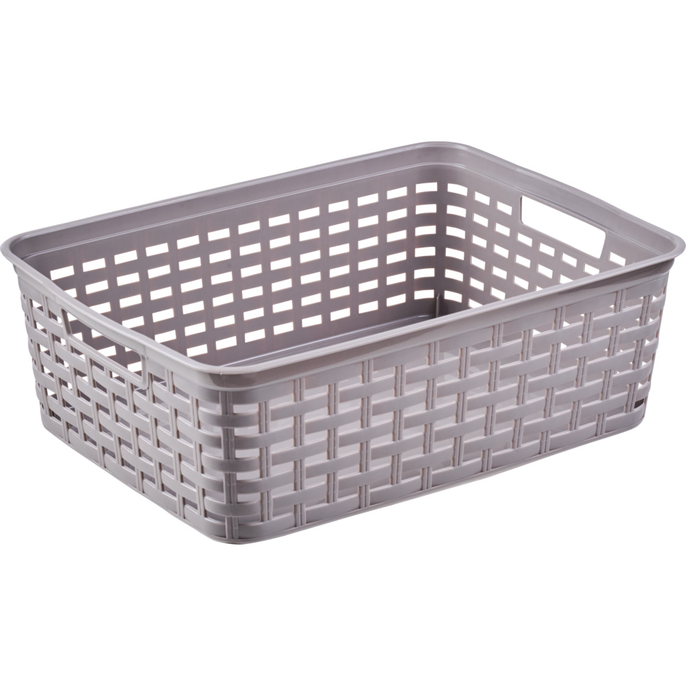 K&ouml;rbchen mittel Rattan-Optik 39 x 29 x 13 cm, sortiert image number 2