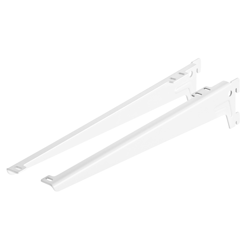 Winkelträger 1 Paar 280 mm in Weiss
