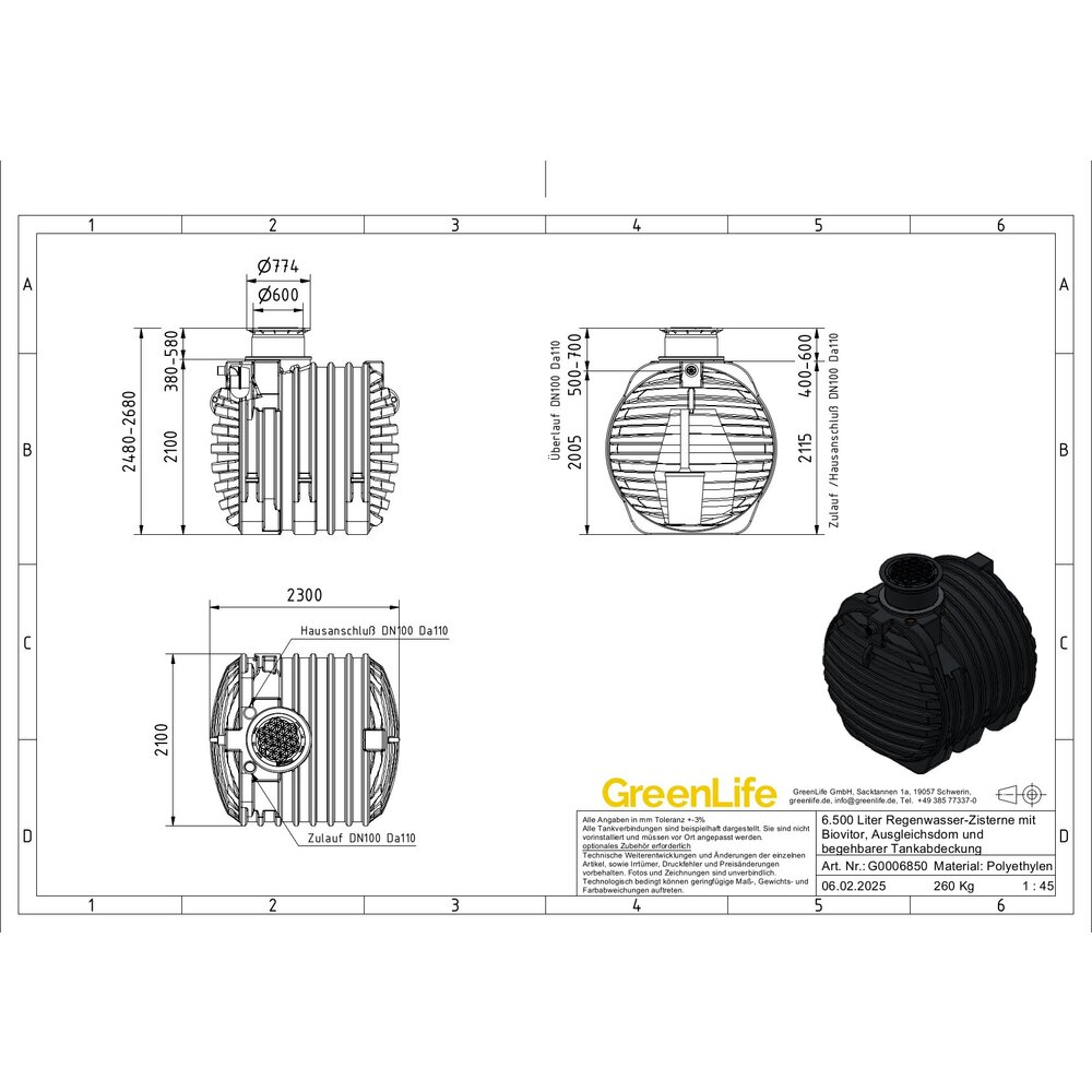 dimensions