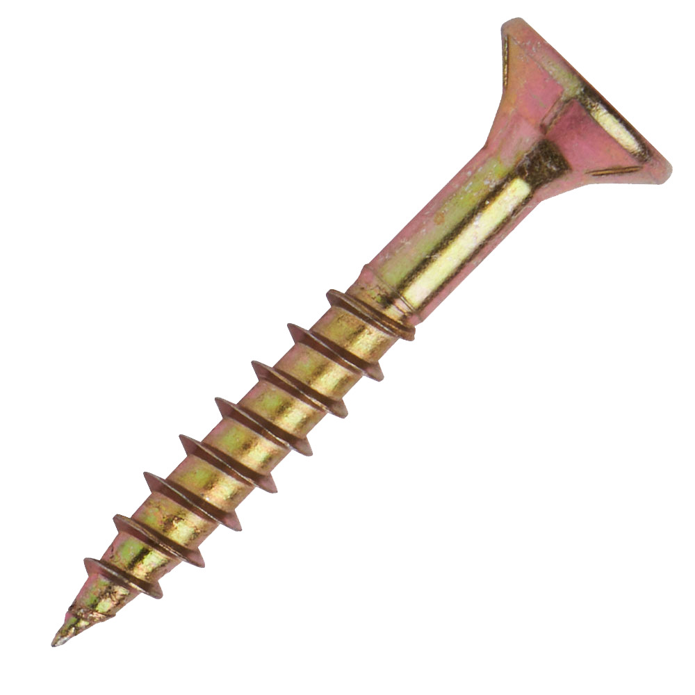 Spanplattenschraube 6x40 mm PZ 1kg FISHBULL-Pack Senkkopf Teilgewinde Kreuzschlitz image number 1