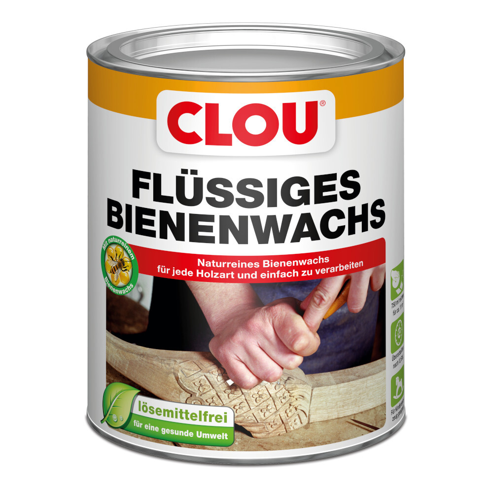 Clou Bienenwachs farblos 750 ml