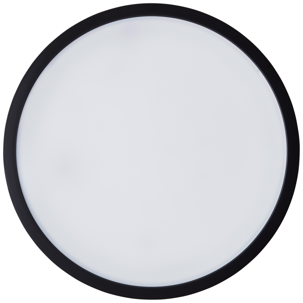 LED-Deckenlampe Navara &Oslash; 37,5 cm 24 W IP44 schwarz image number 1