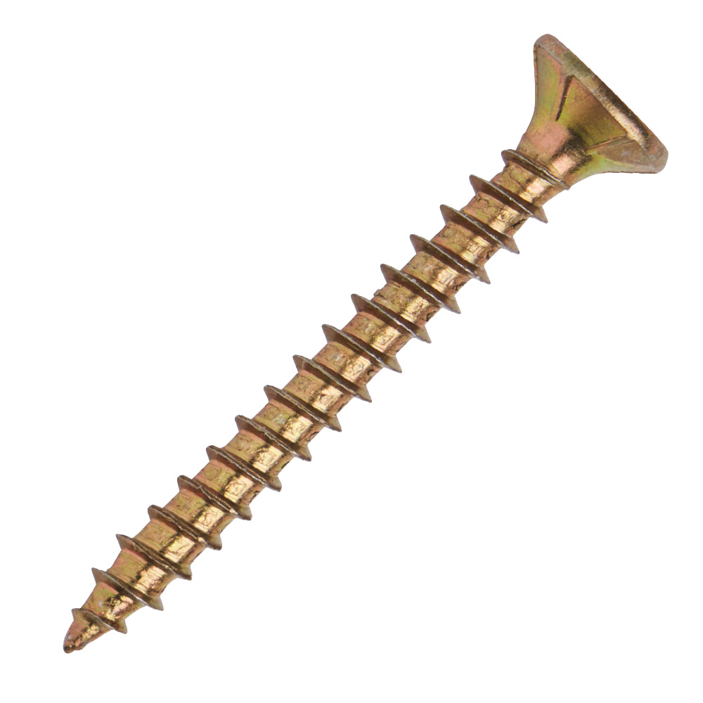 Spanplattenschraube 4,0 x 35mm PZ 1kg FISHBULL-Pack Senkkopf Vollgewinde Kreuzschlitz image number 1