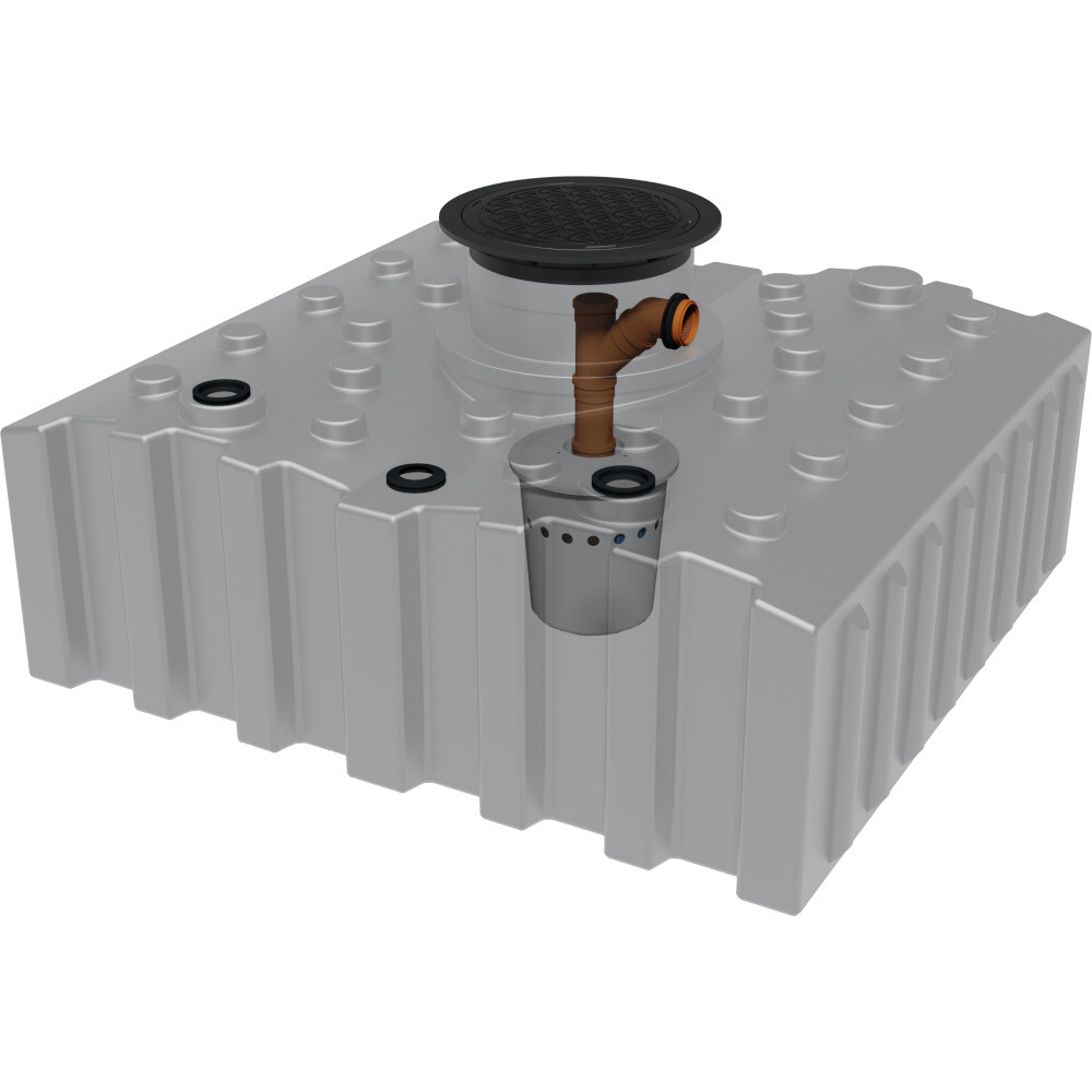 Regenwasser-Flachtank 5000 Liter image number 1