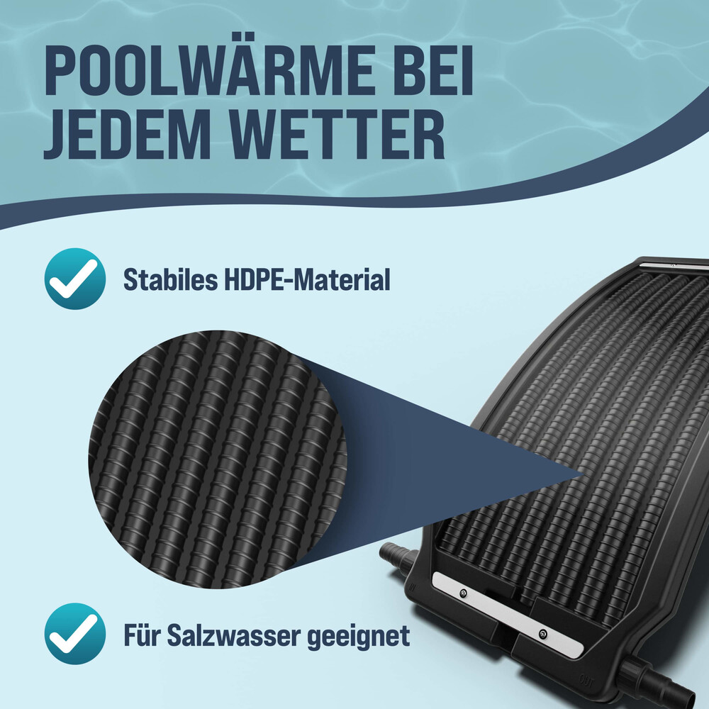 monzana&reg; Solar-Poolheizung, anthrazit image number 3