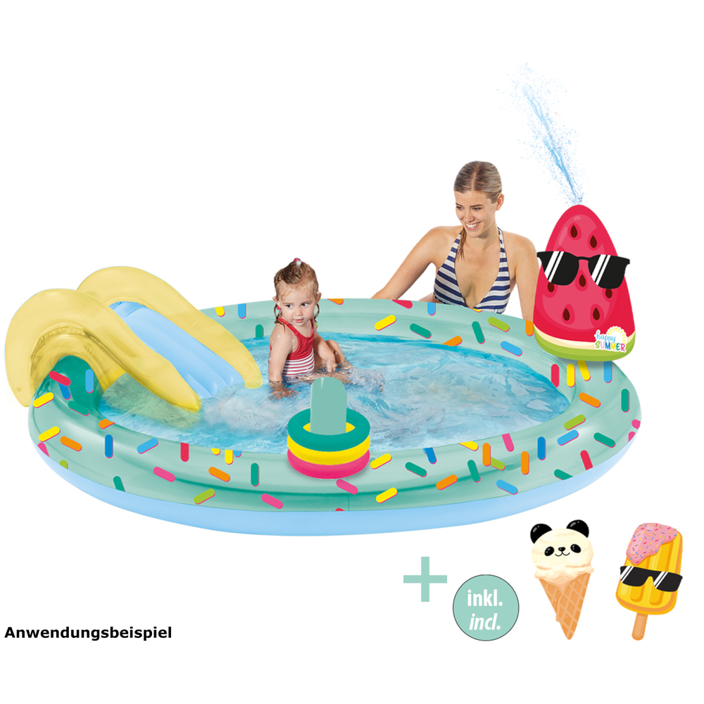 Spielcenter "Eis" mit Rutsche 198 x 150 x 18 cm image number 0
