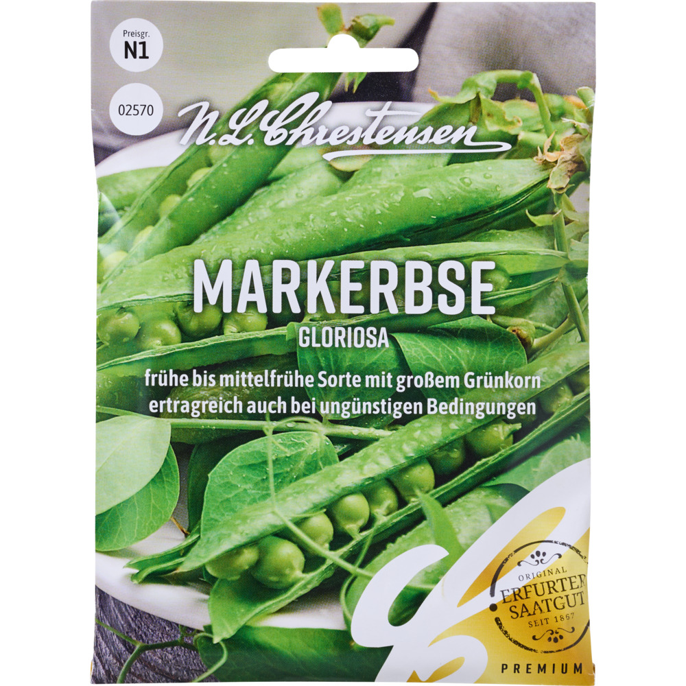 Saatgut Markerbse Gloriosa image number 0