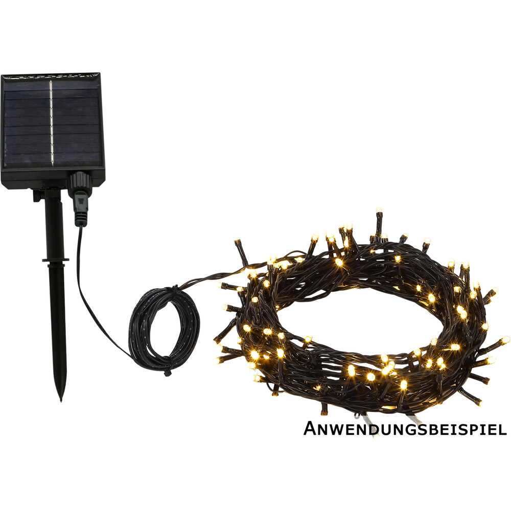 LED-Solar-Lichterkette 240 LEDs warmwei&szlig; image number 1