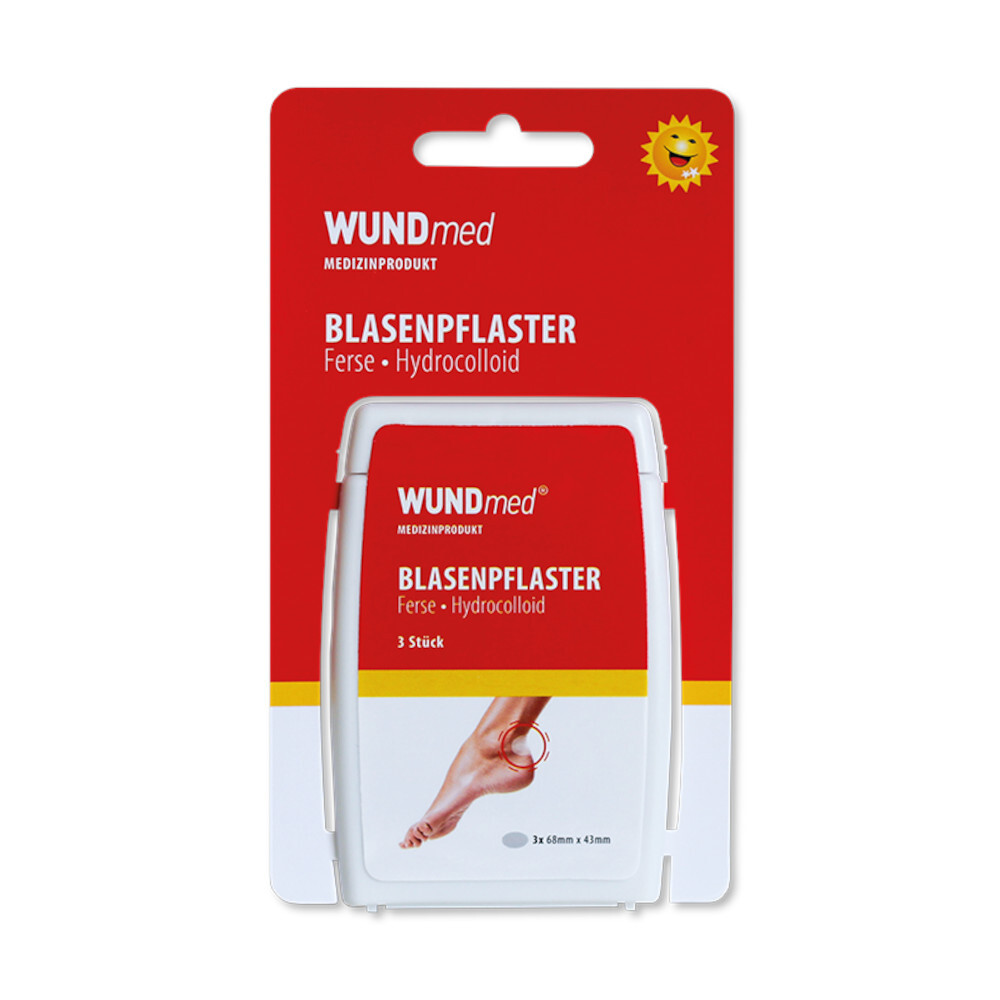 Blasenpflaster Box hydrocolloid 3-teilig