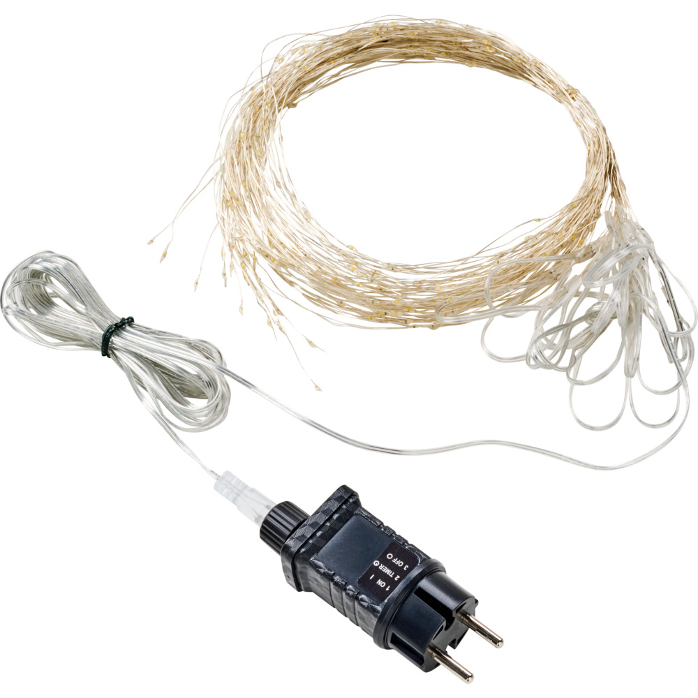 LED-Lichtervorhang mit 400 Mini-LEDs