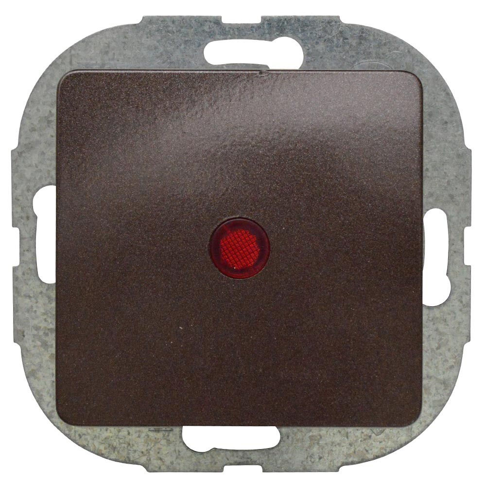 Kontroll-Schalter EverLuxe espresso Unterputz Wechselschalter image number 0