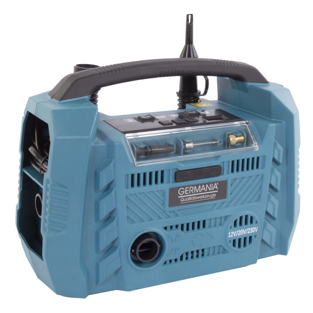 GERMANIA® Plattform 2.0 Akkukompressor 20V