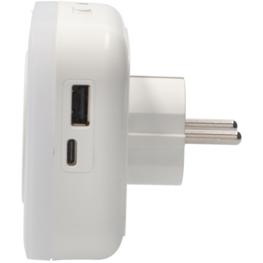LED-Nachtlicht 3-in-1 mit D&auml;mmerungssensor USB-C USB-A image number 1