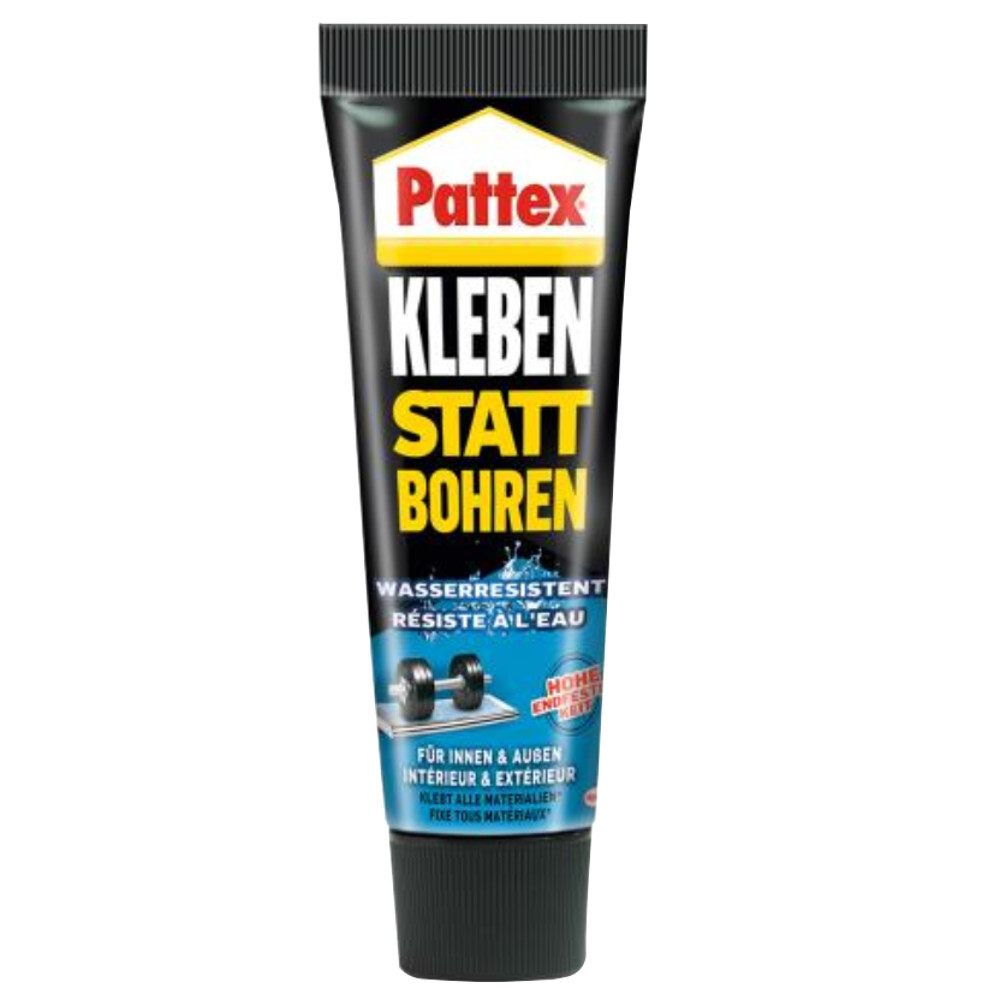 Pattex® Kraftkleber "Kleben statt Bohren wasserresistent" 142 g image number 0