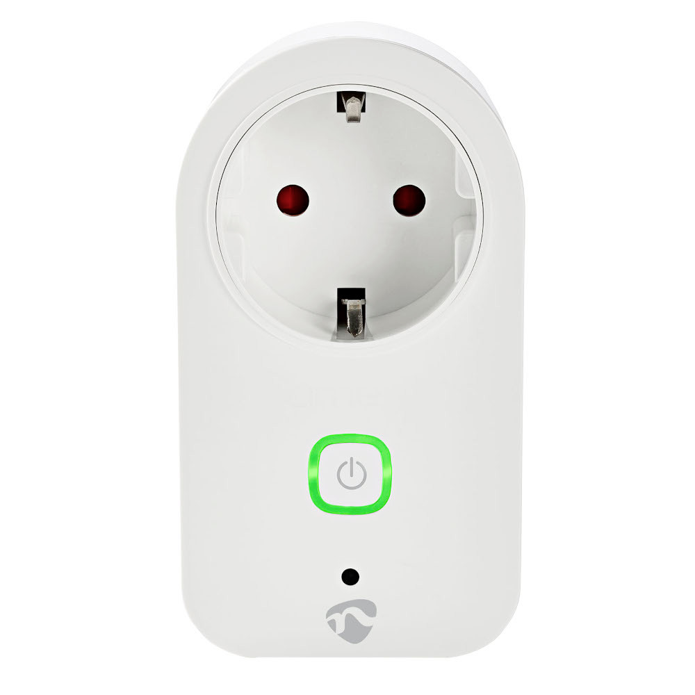 Nedis WLAN-Steckdose „SmartLife“, App- und sprachsteuerbar