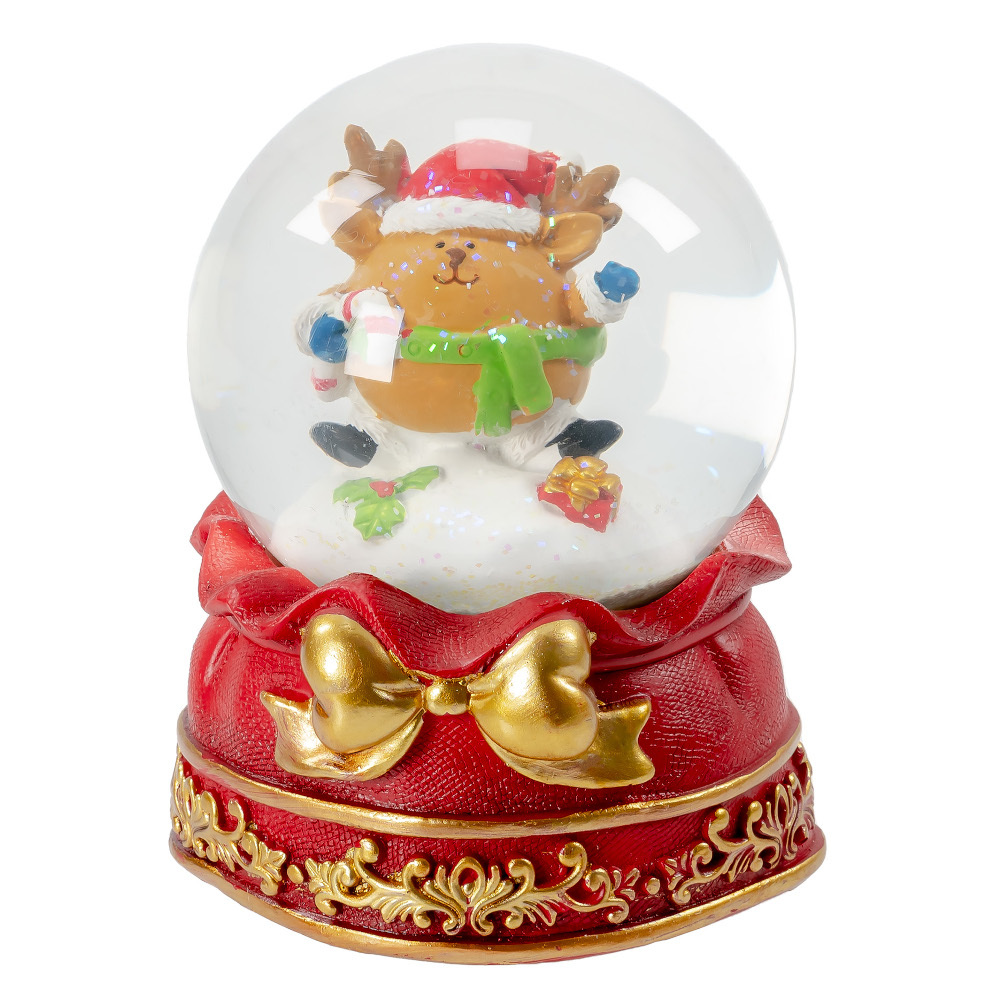 Schneekugel mit Spieluhr in verschiedenen Ausführungen und Melodien image number 4