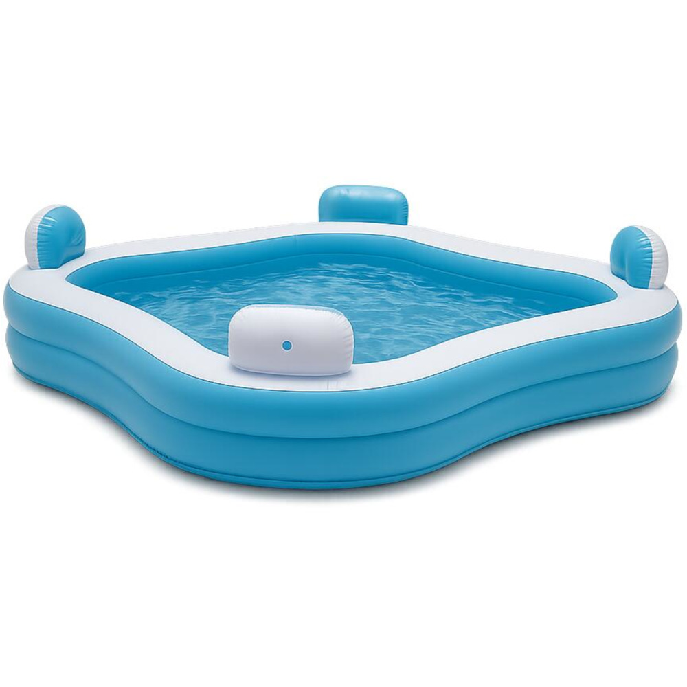 Lounge-Pool eckig 183x183x51 cm aus PVC image number 0