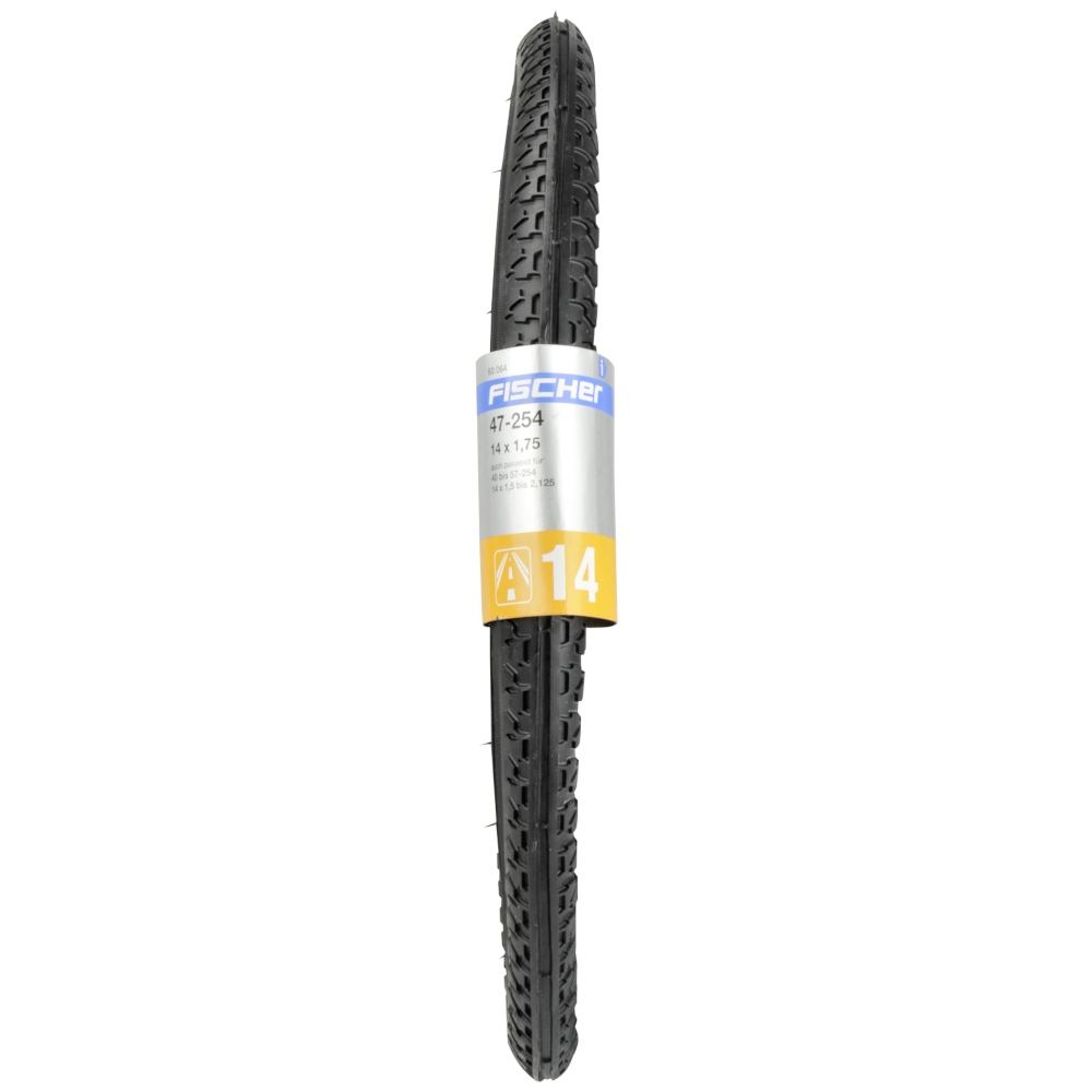 FISCHER Fahrradmantel 14" 47-254 Straße für Kinderräder