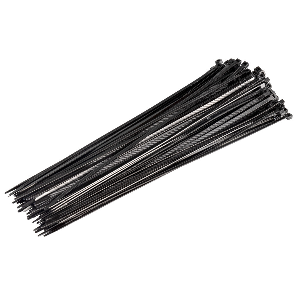 GERMANIA® Kabelbinder 3,6x290 mm schwarz 100 Stück UV-beständig