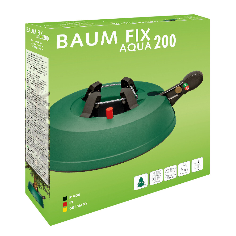 Weihnachtsbaumständer aus Kunststoff mit Wassertank für Bäume bis 2 m image number 1