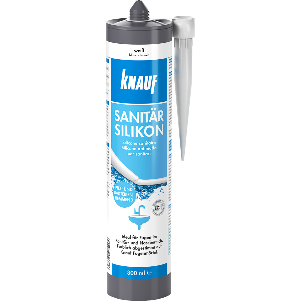 Knauf Sanitär-Silikon 300 ml weiß