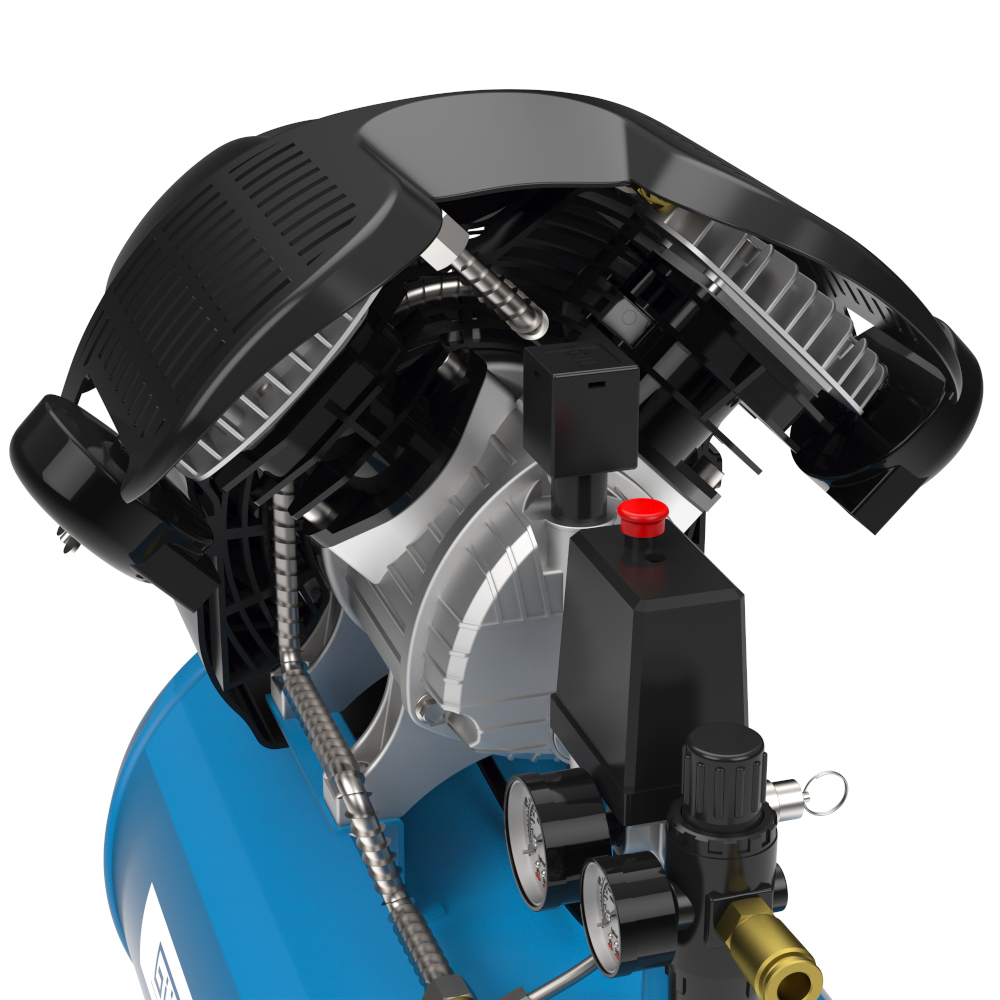 Güde® Kompressor Typ 405/10/50, ölgeschmiert, 50 Liter, 10 bar image number 3