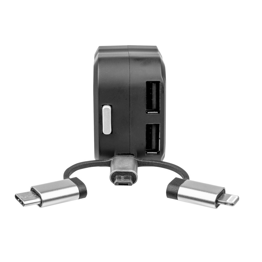 KFZ-Ladekabel mit verschiedenen Adaptern und automatischem Einzug image number 1