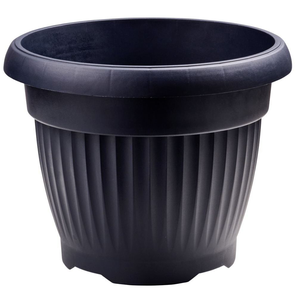 Prosperplast Blumentopf Terra rund 40 cm in anthrazit image number 0