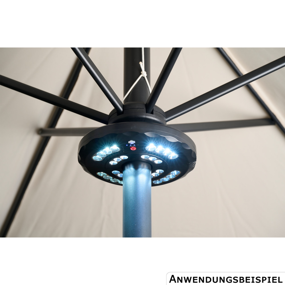 LED Sonnenschirmbeleuchtung mit Akku image number 3
