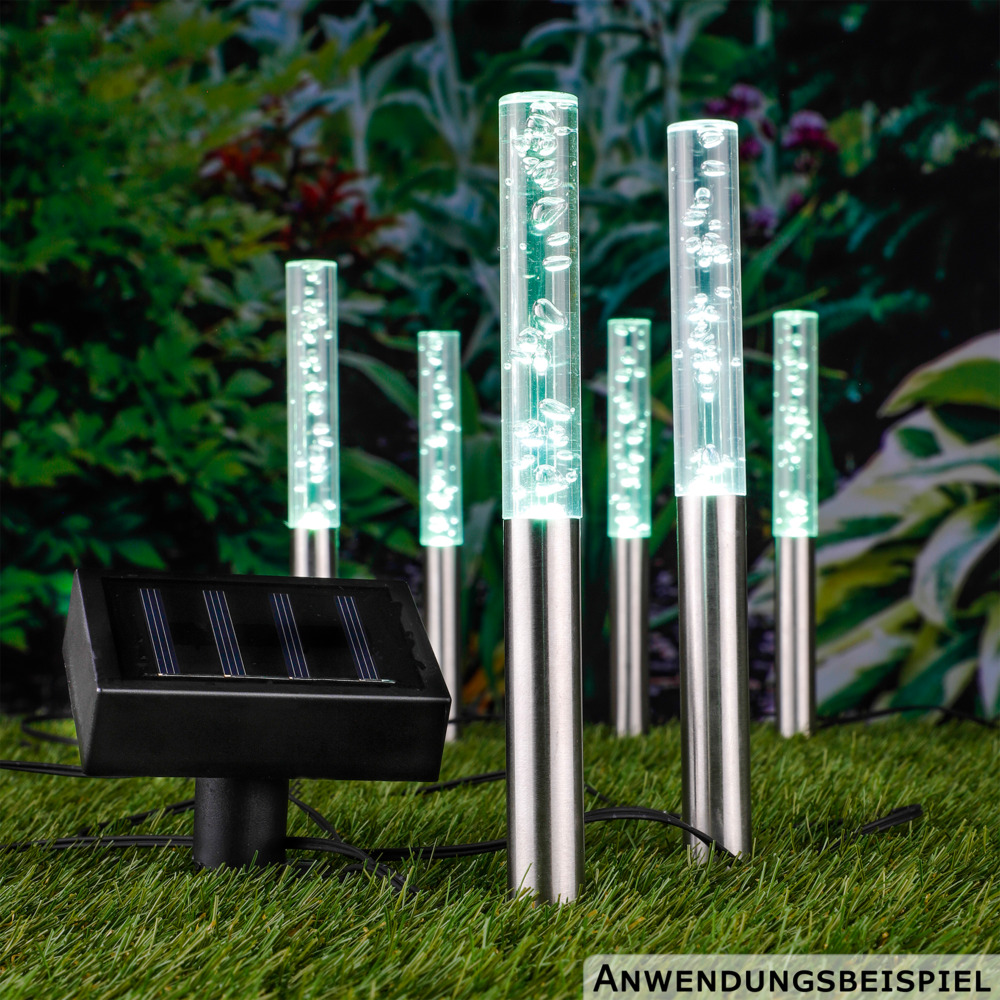 LED-Solarleuchten ''Bubbles'' 6er Set image number 0
