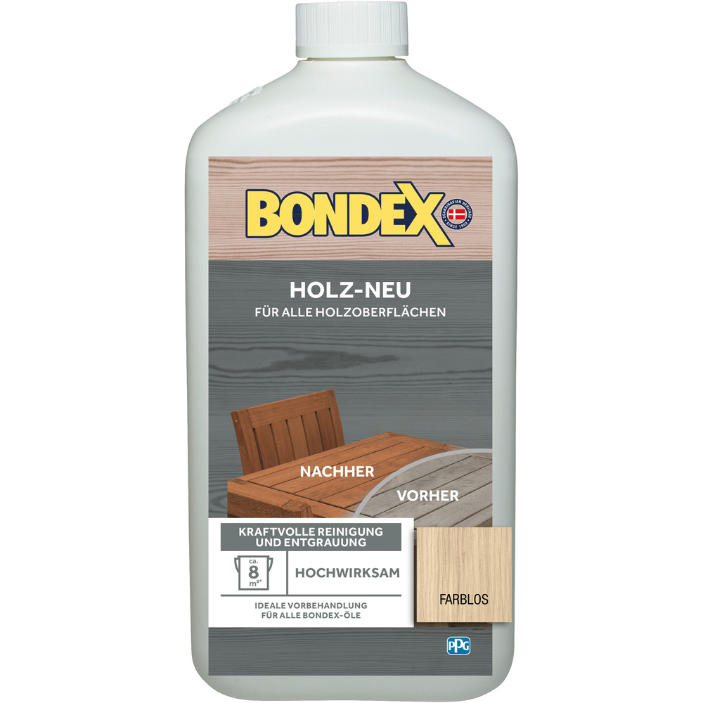BONDEX Holz Neu farblos 1 Liter image number 0
