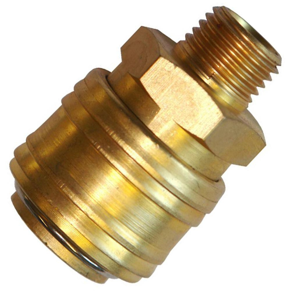 Güde® Druckluft Schlauchkupplung mit 1/4“ Außengewinde image number 0