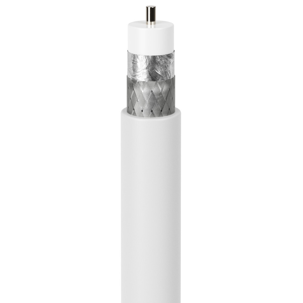 Goobay SAT Koaxial-Kabel, 2-fach geschirmt, 75 db, 50 m image number 1