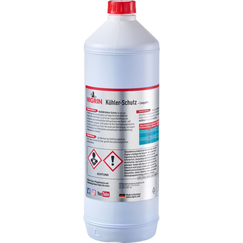NIGRIN K&uuml;hlerschutz Langzeit Konzentrat 1 Liter image number 1