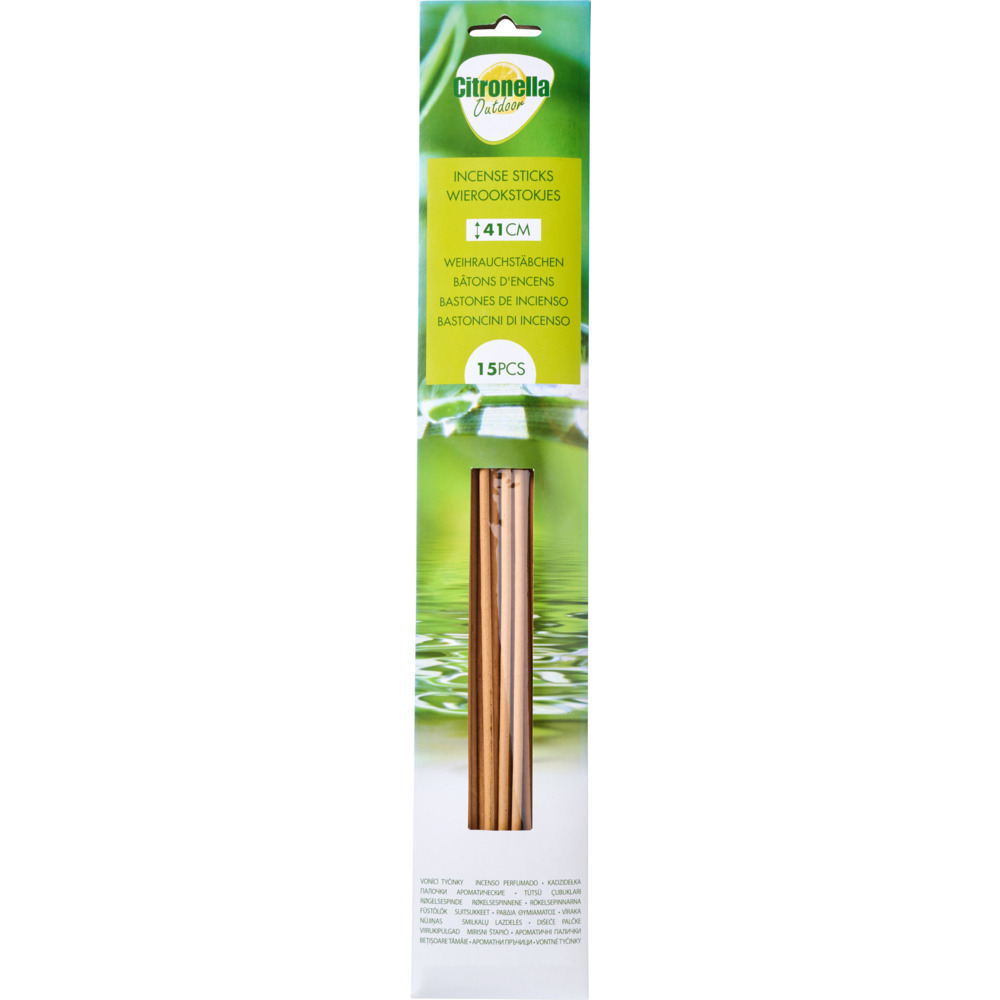 Citronella Stäbchen 41 cm im 15er Pack image number 1