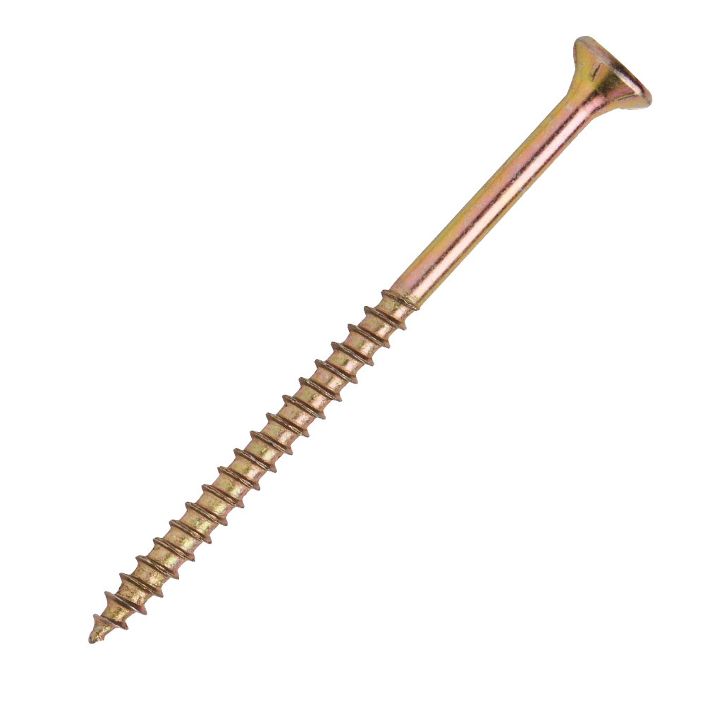 Spanplattenschraube 4,0x60 mm IVZ 1kg FISHBULL-Pack Senkkopf Teilgewinde image number 1